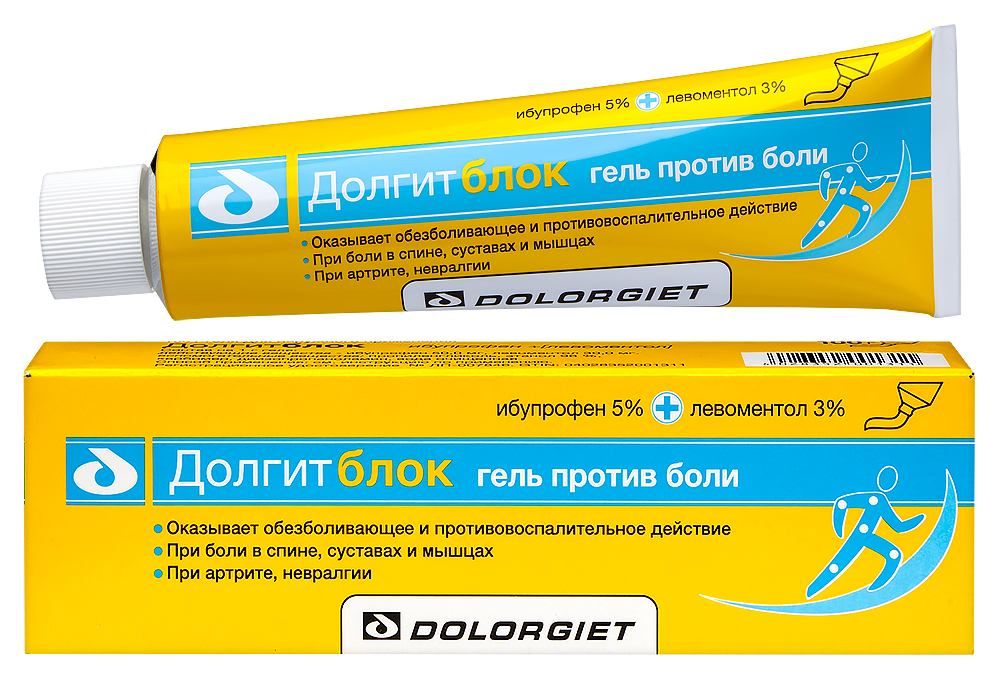 ДОЛГИТБЛОК гель (туба) 5%+3% - 50г