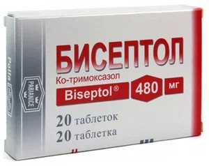 БИСЕПТОЛ таб 480мг n20