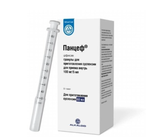 ПАНЦЕФ гран. д/сусп. вн. прим. (фл.) 100мг/5мл - 32г 60мл