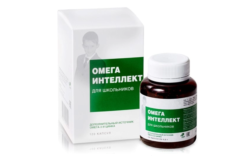 ОМЕГА ИНТЕЛЛЕКТ (БАД) капс. n120