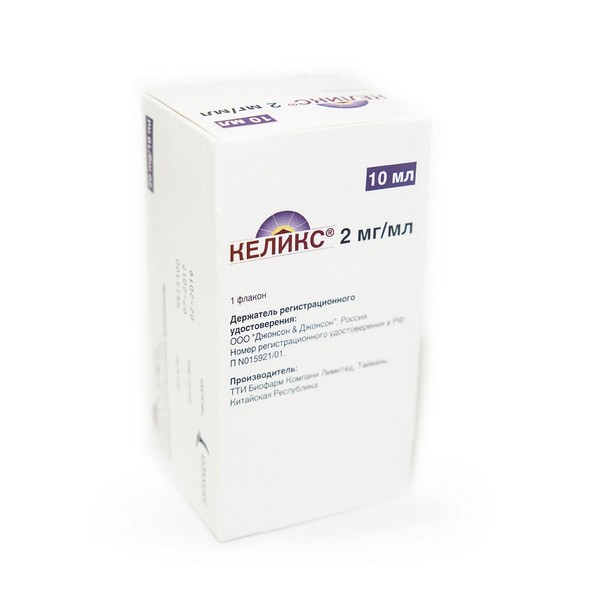 КЕЛИКС конц. д/р-ра д/ин. (фл.) 2мг/мл - 10мл n1