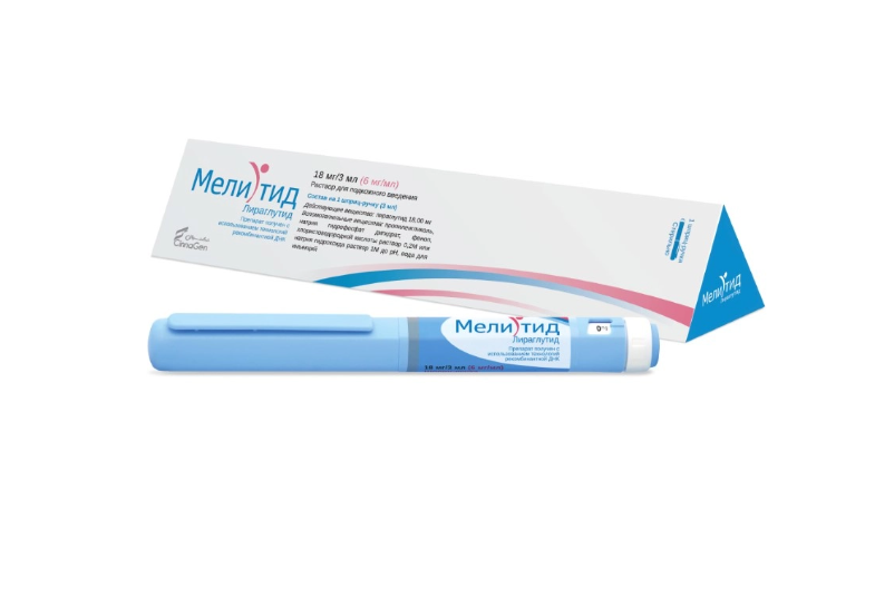 МЕЛИТИД р-р д/ин. (шприц) 6мг/мл - 3мл n1