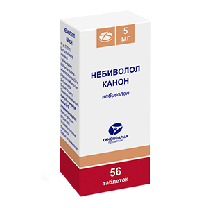 НЕБИВОЛОЛ таб 5мг 56 шт.
