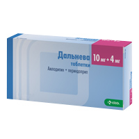 ДАЛЬНЕВА таб 10мг + 4мг 30 шт.