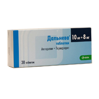 ДАЛЬНЕВА таб 10мг + 8мг 30 шт.