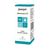 ДАНЦИЛ капли гл./ушн. (фл.) 0.3% - 5мл 1 шт.