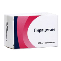 ПИРАЦЕТАМ таб п/об 800мг 30 шт.