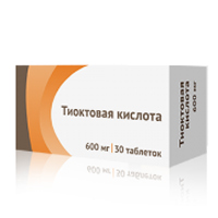 ТИОКТОВАЯ КИСЛОТА таб п/об 600мг n28