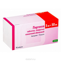 ЛОРТЕНЗА таб п/об 5мг+50мг 30 шт.