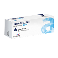 НИТРОКСОЛИН таб п/об 50мг n50