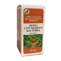 ПЕРЦА СТРУЧКОВОГО НАСТОЙКА