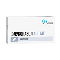 ФЛУКОНАЗОЛ капс. 150мг 1 шт.