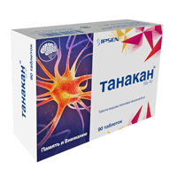 ТАНАКАН таб 40мг 90 шт.