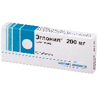 ЭГЛОНИЛ таб 200мг 12 шт.