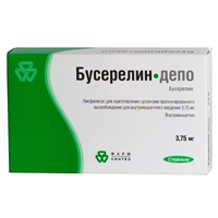 БУСЕРЕЛИН депо лиоф. д/сусп. (фл.) 3.75мг n1