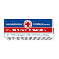 БЫСТРАЯ ПОМОЩЬ 112 крем д/тела с бадягой и маслом горчицы 75мл