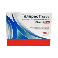 ТЕЛПРЕС ПЛЮС таб 80мг+25мг n28