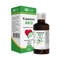 КОРВАЛОЛ ФИТО капли (фл.-кап.) 50мл