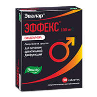 ЭФФЕКС СИЛДЕНАФИЛ таб п/об 100мг 4 шт. ЭФФЕКС СИЛДЕНАФИЛ таб п/об 100мг 4 шт.