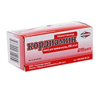 КОРДИАМИН капли (фл.) 25% - 25мл n1