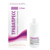 ТРАВАПРЕСС ДУО капли глаз. (фл.) 2.5мл