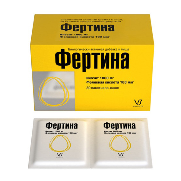 ФЕРТИНА ИНОЗИТ пор. (пак.) 3г 30 шт.