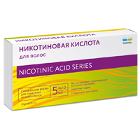 НИКОТИНОВАЯ КИСЛОТА ДЛЯ ВОЛОС (амп.) 10мл 7 шт. НИКОТИНОВАЯ КИСЛОТА ДЛЯ ВОЛОС (амп.) 10мл 7 шт.
