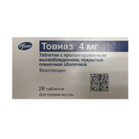 ТОВИАЗ таб 4мг 28 шт.