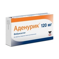 АДЕНУРИК таб 120мг 28 шт.