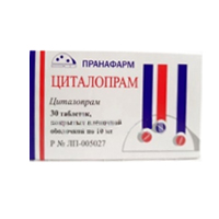 ЦИТАЛОПРАМ таб п/об 10мг 30 шт.
