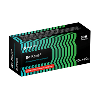 ДЕ-КРИЗ таб 10мг+20мг 30 шт.