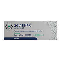 ЭФЛЕЙРА р-р д/ин. (шприц) 60мг/мл - 1мл 2 шт.