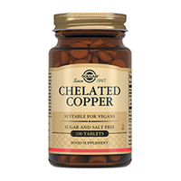 СОЛГАР (БАД) Хелат меди таб 400мг n100