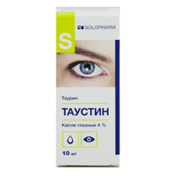 ТАУСТИН капли гл. (фл-кап.) 4% - 10мл 1 шт.