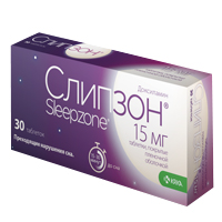 СЛИПЗОН таб п/об 15мг n30