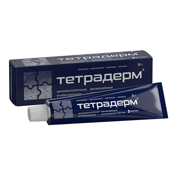 ТЕТРАДЕРМ крем 30г