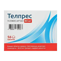 ТЕЛПРЕС таб 80мг 56 шт.