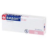 БИДОП таб п/об 5мг 56 шт.