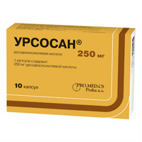 УРСОСАН капс. 250мг n10