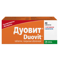 ДУОВИТ драже n40