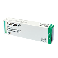 ПРОТОПИК мазь (туба) 0.03% 30г
