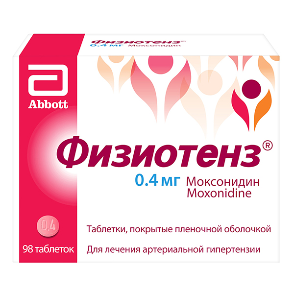 ФИЗИОТЕНЗ таб п/об 0.4мг 98 шт.