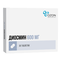 ДИОСМИН таб п/об 600мг n60