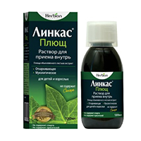 ЛИНКАС ПЛЮЩ р-р д/вн. прим. (фл.) 120мл ЛИНКАС ПЛЮЩ р-р д/вн. прим. (фл.) 120мл