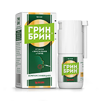 ГРИН БРИН спрей 0.255мг/доза 160доз 30мл ГРИН БРИН спрей 0.255мг/доза 160доз 30мл