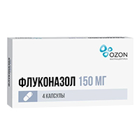 ФЛУКОНАЗОЛ капс. 150мг n4