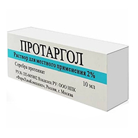 ПРОТАРГОЛ капли (фл.) 2% - 10мл 1 шт.