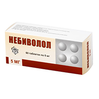 НЕБИВОЛОЛ таб 5мг n60