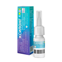 КСИЛОНГ КИДС спрей назал. (фл.) 0.05мг+5мг/доза 15мл