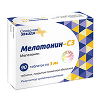 МЕЛАТОНИН таб п/об 3мг 90 шт.